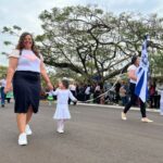 Desfile cívico-militar abre programação de aniversário de 77 anos de Amambai