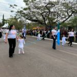 Desfile cívico-militar abre programação de aniversário de 77 anos de Amambai