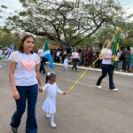 Desfile cívico-militar abre programação de aniversário de 77 anos de Amambai