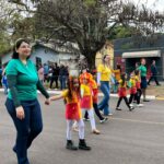 Desfile cívico-militar abre programação de aniversário de 77 anos de Amambai