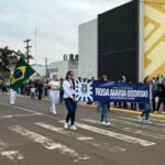 Desfile cívico-militar abre programação de aniversário de 77 anos de Amambai
