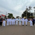 Desfile cívico-militar abre programação de aniversário de 77 anos de Amambai