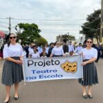 Desfile cívico-militar abre programação de aniversário de 77 anos de Amambai