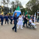 Desfile cívico-militar abre programação de aniversário de 77 anos de Amambai