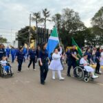 Desfile cívico-militar abre programação de aniversário de 77 anos de Amambai