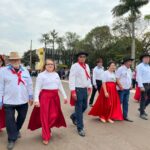 Desfile cívico-militar abre programação de aniversário de 77 anos de Amambai
