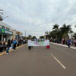 Desfile cívico-militar abre programação de aniversário de 77 anos de Amambai