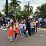 Desfile cívico-militar abre programação de aniversário de 77 anos de Amambai