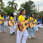 Desfile cívico-militar abre programação de aniversário de 77 anos de Amambai