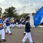 Desfile cívico-militar abre programação de aniversário de 77 anos de Amambai