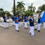Desfile cívico-militar abre programação de aniversário de 77 anos de Amambai