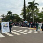 Desfile cívico-militar abre programação de aniversário de 77 anos de Amambai