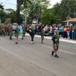 Desfile cívico-militar abre programação de aniversário de 77 anos de Amambai