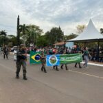 Desfile cívico-militar abre programação de aniversário de 77 anos de Amambai