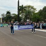 Desfile cívico-militar abre programação de aniversário de 77 anos de Amambai