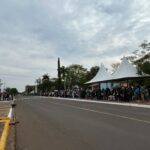 Desfile cívico-militar abre programação de aniversário de 77 anos de Amambai