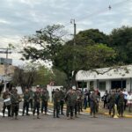 Desfile cívico-militar abre programação de aniversário de 77 anos de Amambai