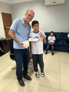 APAE visita Prefeitura para agradecer apoio nas Olimpíadas das APAEs