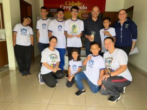 APAE visita Prefeitura para agradecer apoio nas Olimpíadas das APAEs