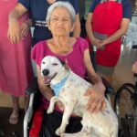 Companhia que aquece o coração: cães Frei e Fabiano encantam os moradores do Lar do Idoso em Amambai