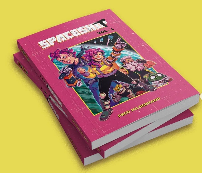 Quadrinista sul-mato-grossense, Fred Hildebrand, é contemplado em edital da PNAB com a obra Spaceshit – Volume 1