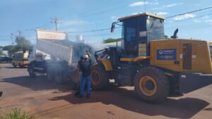 Secretaria de Serviços Urbanos intensifica Operação Tapa-Buraco após período de chuvas em Amambai