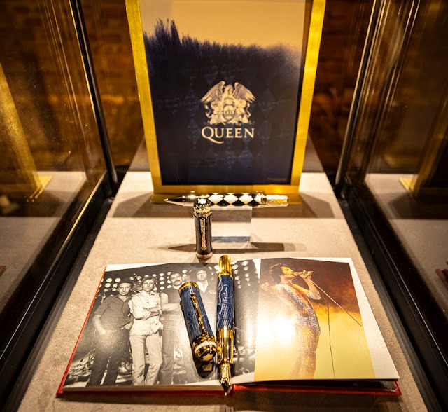 Queen na ponta da caneta: a homenagem de luxo da Montblanc