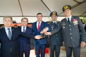 MS reforça atuação dos Bombeiros com entrega de novas viaturas e formatura de oficiais e soldados temporários