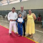 Prefeitura de Amambai realiza entrega de faixas a alunos do judô da Vila Cristina e da Aldeia Limão Verde