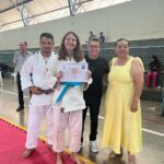 Prefeitura de Amambai realiza entrega de faixas a alunos do judô da Vila Cristina e da Aldeia Limão Verde