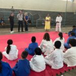 Prefeitura de Amambai realiza entrega de faixas a alunos do judô da Vila Cristina e da Aldeia Limão Verde