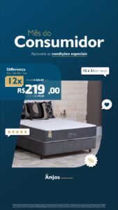 Promoção na Anjos de Amambai tem sofás com 50% de desconto e ofertas especiais em colchões