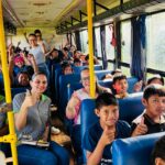 Alunos da Escola Municipal Mitã Rory participam de visita educativa em horta Alunos da Escola Municipal Mitã Rory participam de visita educativa em horta