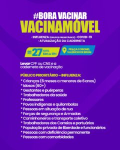 Vacina Móvel leva imunização contra Influenza e Covid-19 à população de Amambai