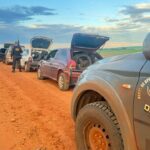 DOF intercepta comboio com drogas, armas, cigarros, agrotóxicos e pneus em Dourados