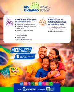 Prefeitura de Amambai levará ampla oferta de serviços ao MS Cidadão promovido pelo Governo do Estado de Mato Grosso do Sul Prefeitura de Amambai levará ampla oferta de serviços ao MS Cidadão promovido pelo Governo do Estado de Mato Grosso do Sul