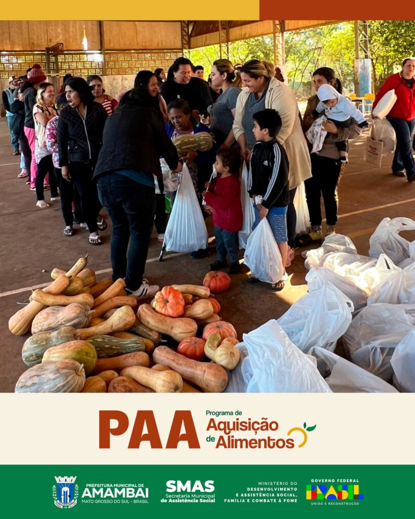 PAA Indígena beneficia 350 famílias com entrega de alimentos na Aldeia Amambai