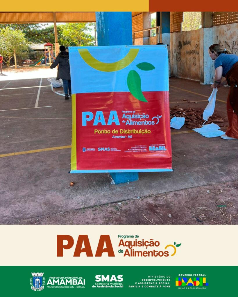 PAA Indígena beneficia 350 famílias com entrega de alimentos na Aldeia Amambai