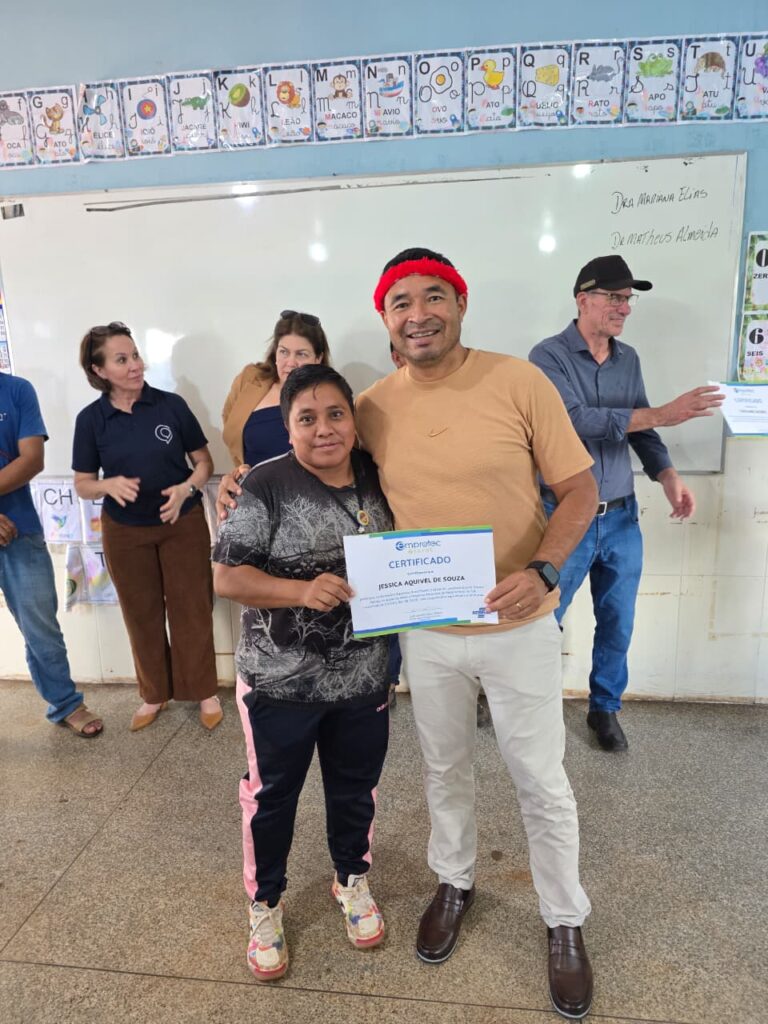 Empretec Indígena é concluído com sucesso na Aldeia Limão Verde em Amambai Empretec Indígena é concluído com sucesso na Aldeia Limão Verde em Amambai