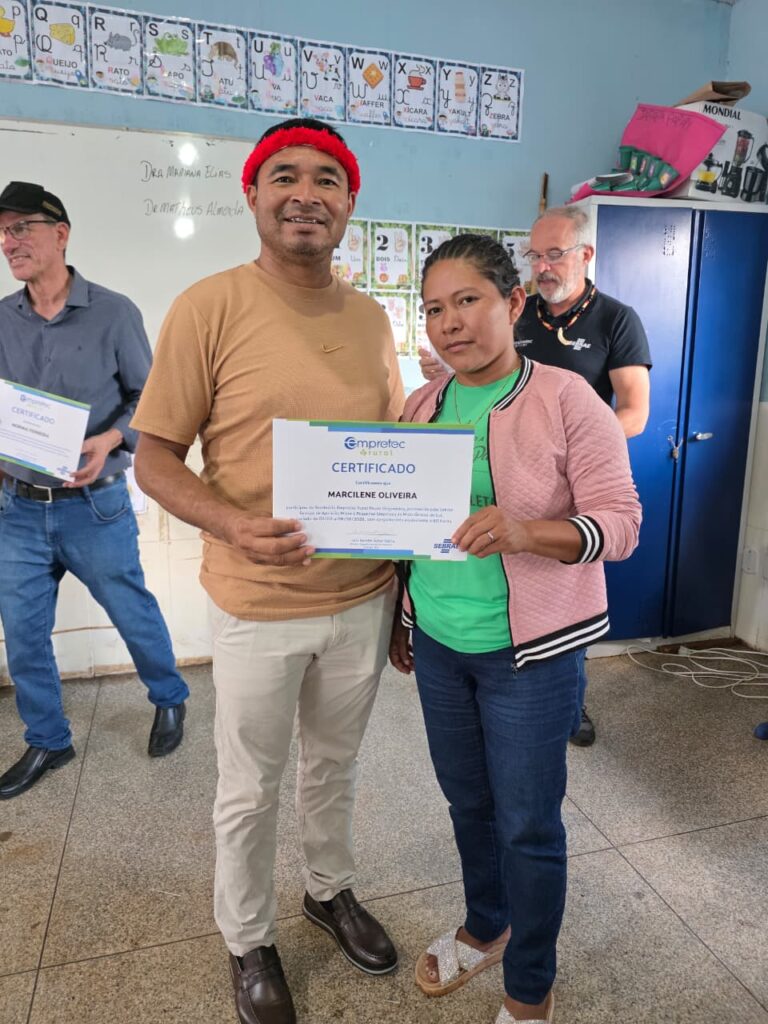 Empretec Indígena é concluído com sucesso na Aldeia Limão Verde em Amambai Empretec Indígena é concluído com sucesso na Aldeia Limão Verde em Amambai