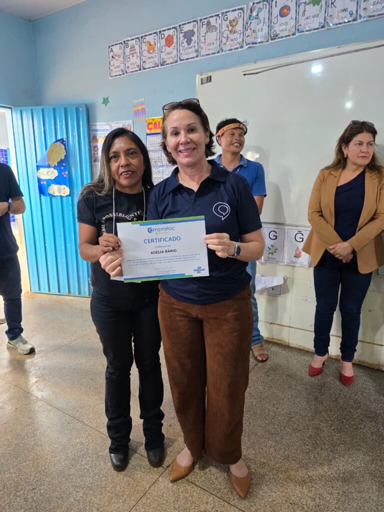 Empretec Indígena é concluído com sucesso na Aldeia Limão Verde em Amambai Empretec Indígena é concluído com sucesso na Aldeia Limão Verde em Amambai