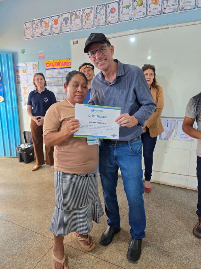 Empretec Indígena é concluído com sucesso na Aldeia Limão Verde em Amambai Empretec Indígena é concluído com sucesso na Aldeia Limão Verde em Amambai