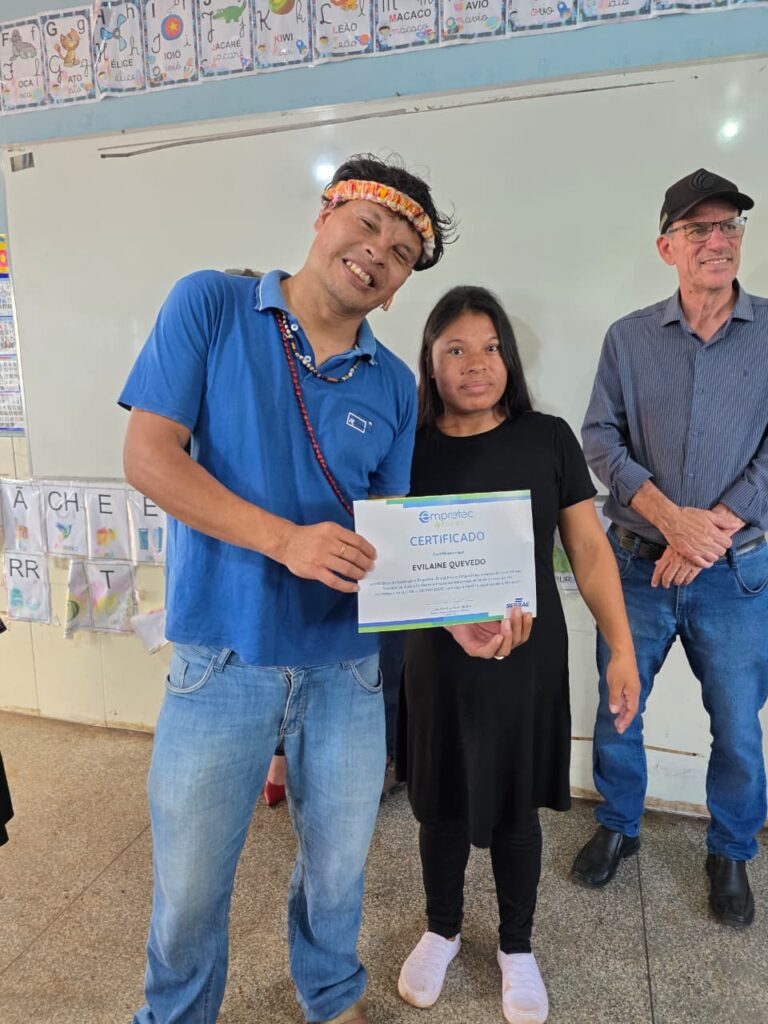 Empretec Indígena é concluído com sucesso na Aldeia Limão Verde em Amambai Empretec Indígena é concluído com sucesso na Aldeia Limão Verde em Amambai