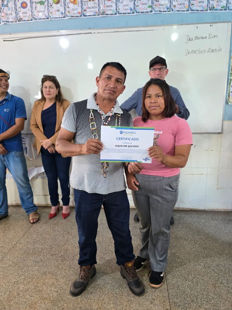 Empretec Indígena é concluído com sucesso na Aldeia Limão Verde em Amambai Empretec Indígena é concluído com sucesso na Aldeia Limão Verde em Amambai