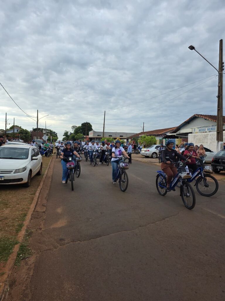 Prefeitura de Amambai entrega bicicletas elétricas para ACS e ACE