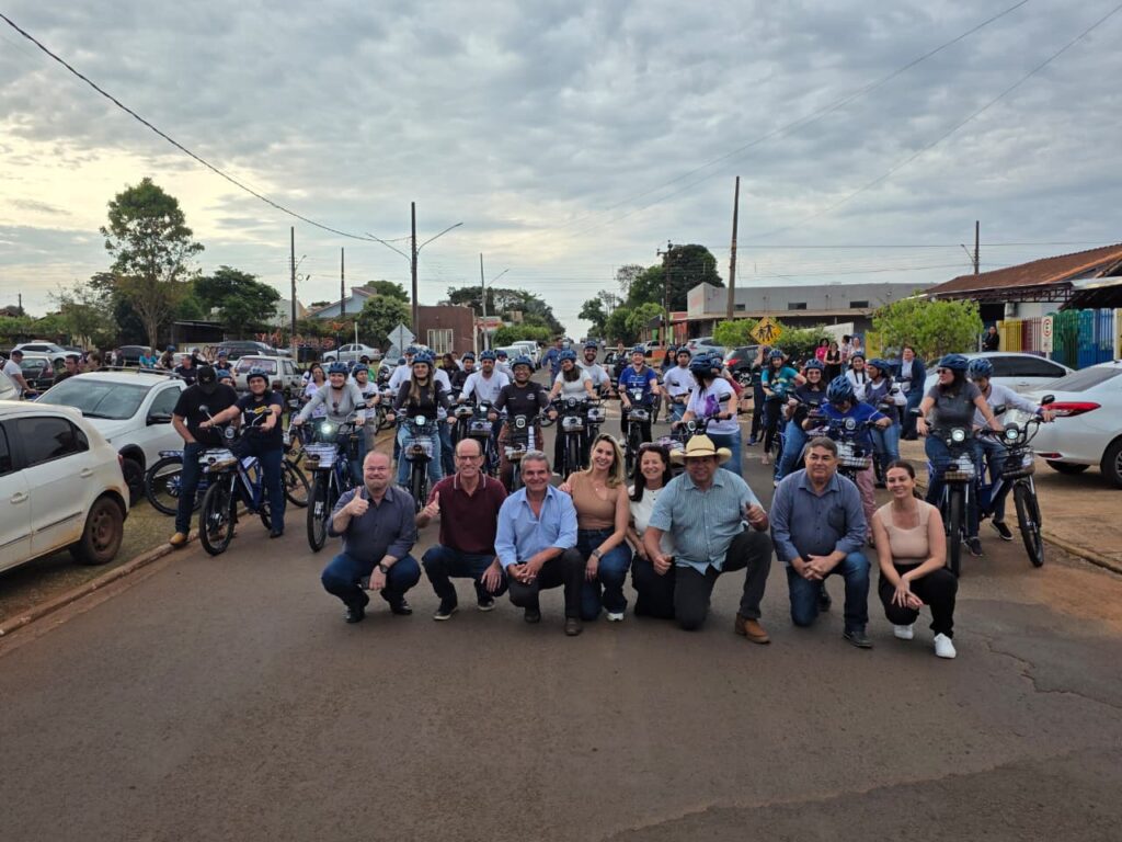 Prefeitura de Amambai entrega bicicletas elétricas para ACS e ACE