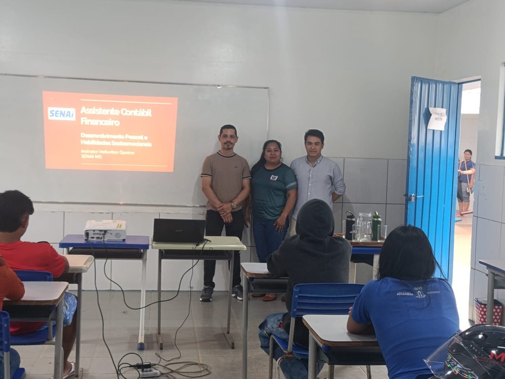 Prefeitura de Amambai promove curso de Desenvolvimento Pessoal e Habilidades Socioemocionais para estudantes indígenas