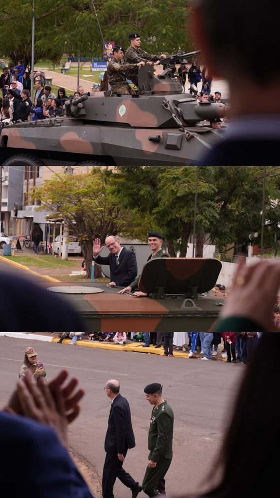 Desfile Cívico de 7 de Setembro reúne escolas, instituições, empresas e Exército em Amambai Desfile Cívico de 7 de Setembro reúne escolas, instituições, empresas e Exército em Amambai