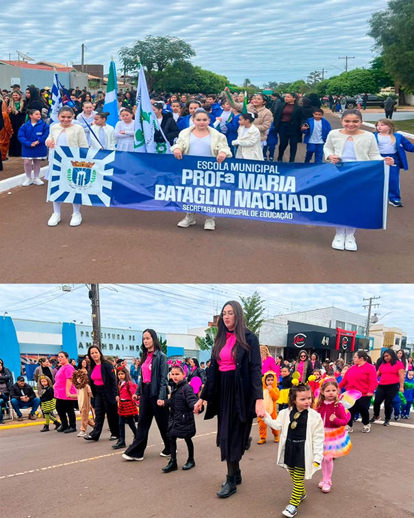 Desfile Cívico de 7 de Setembro reúne escolas, instituições, empresas e Exército em Amambai Desfile Cívico de 7 de Setembro reúne escolas, instituições, empresas e Exército em Amambai