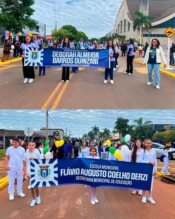 Desfile Cívico de 7 de Setembro reúne escolas, instituições, empresas e Exército em Amambai Desfile Cívico de 7 de Setembro reúne escolas, instituições, empresas e Exército em Amambai